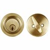 Trans Atlantic Co. 200 Series Grade 3 Bright Brass Single Cylinder Tubular Deadbolt DL-DB251-US3